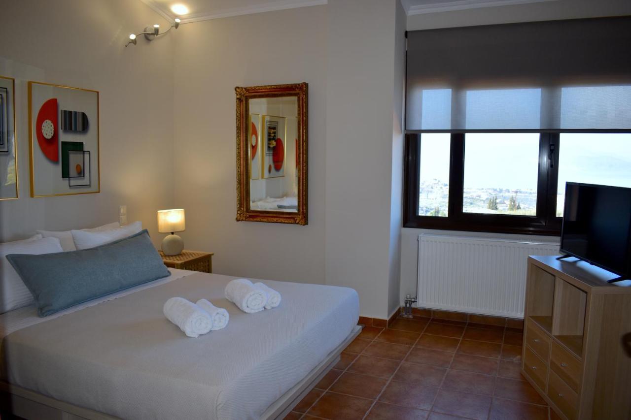 Ampelos Hillside Villa Akrata Exterior photo