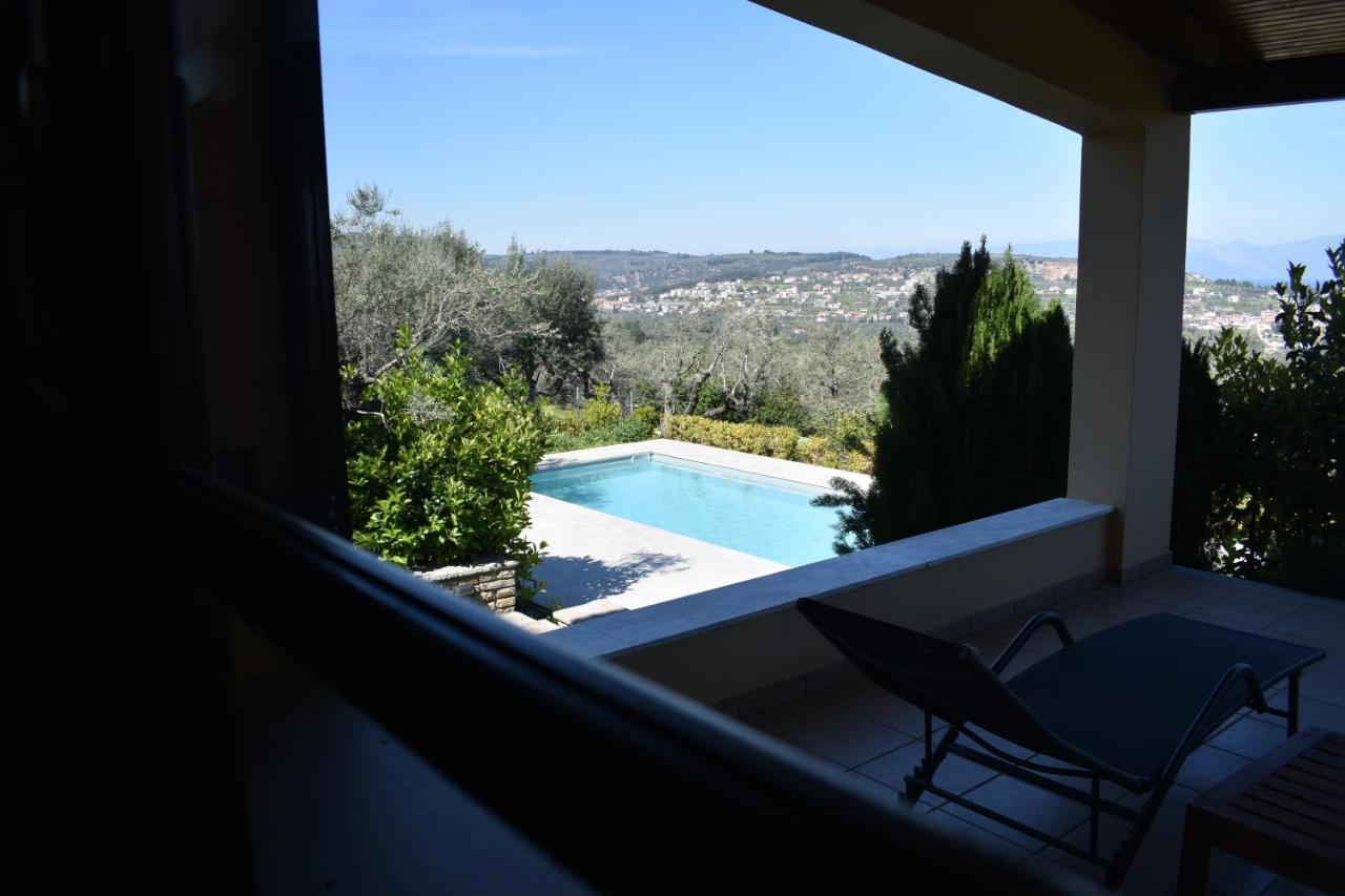 Ampelos Hillside Villa Akrata Exterior photo