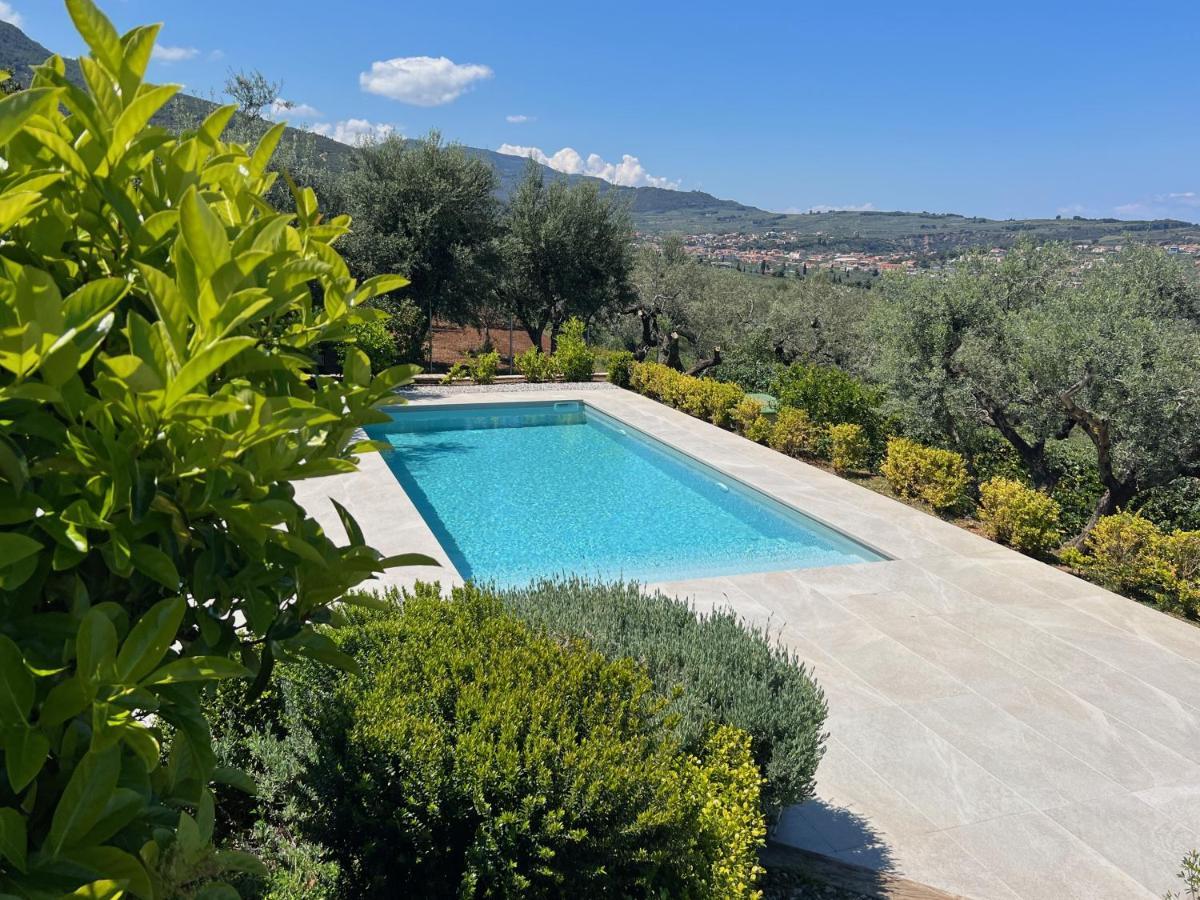 Ampelos Hillside Villa Akrata Exterior photo